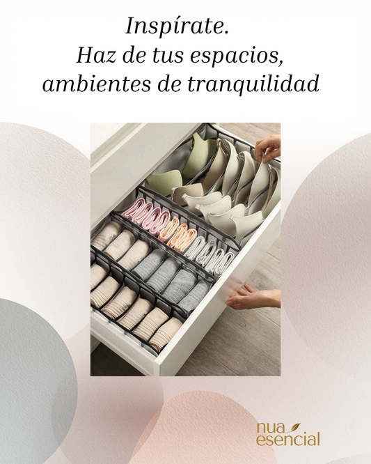 Kit organizador de ropa