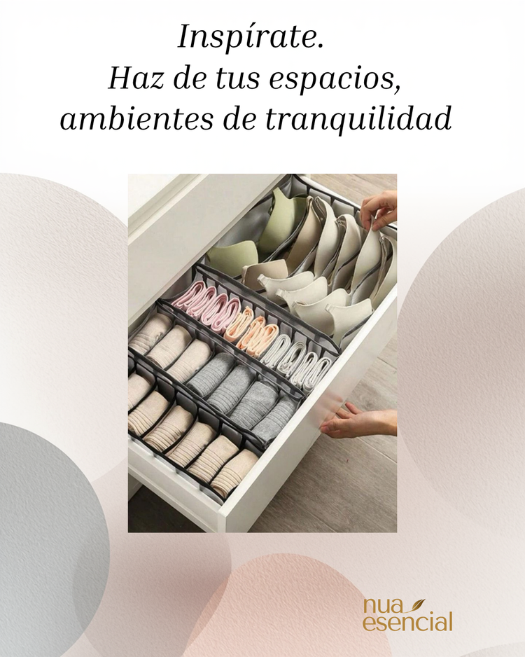 Kit organizador de ropa